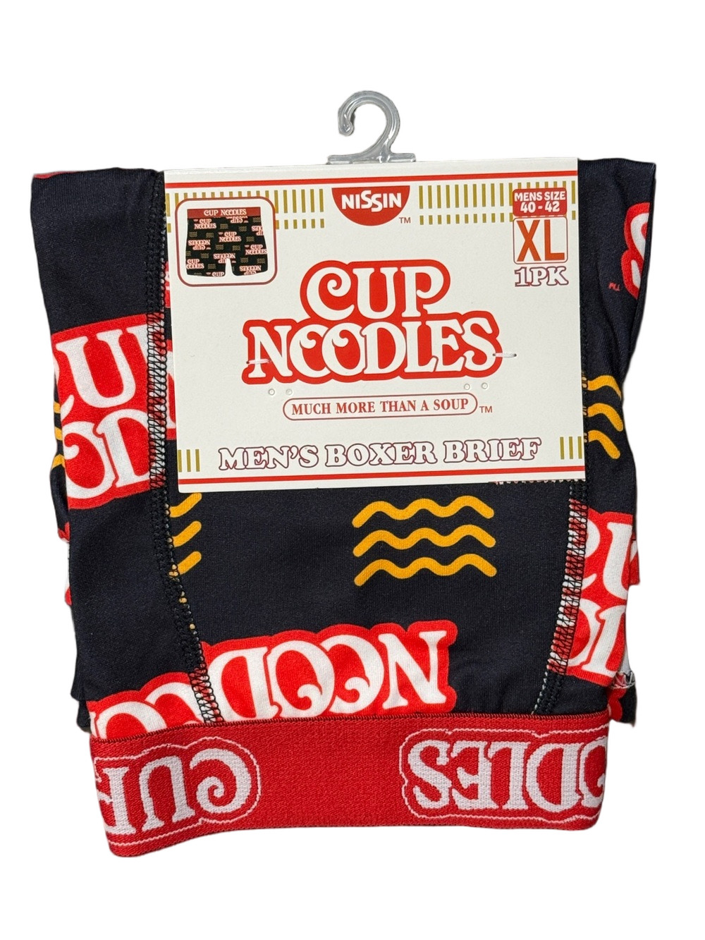 Mens Nissin Cup Noodles Licensed Boxer Briefs - Size Extra Large XL - NWT